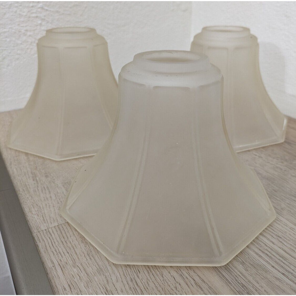 Bell Candelabra Shades Small for‎ Chandelier Set of 3 - Picture 1 of 9